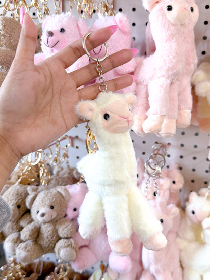 Plush Alpaca Bag Charm