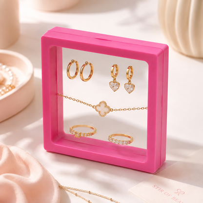 Floating Jewelry Storage Case - Large Size