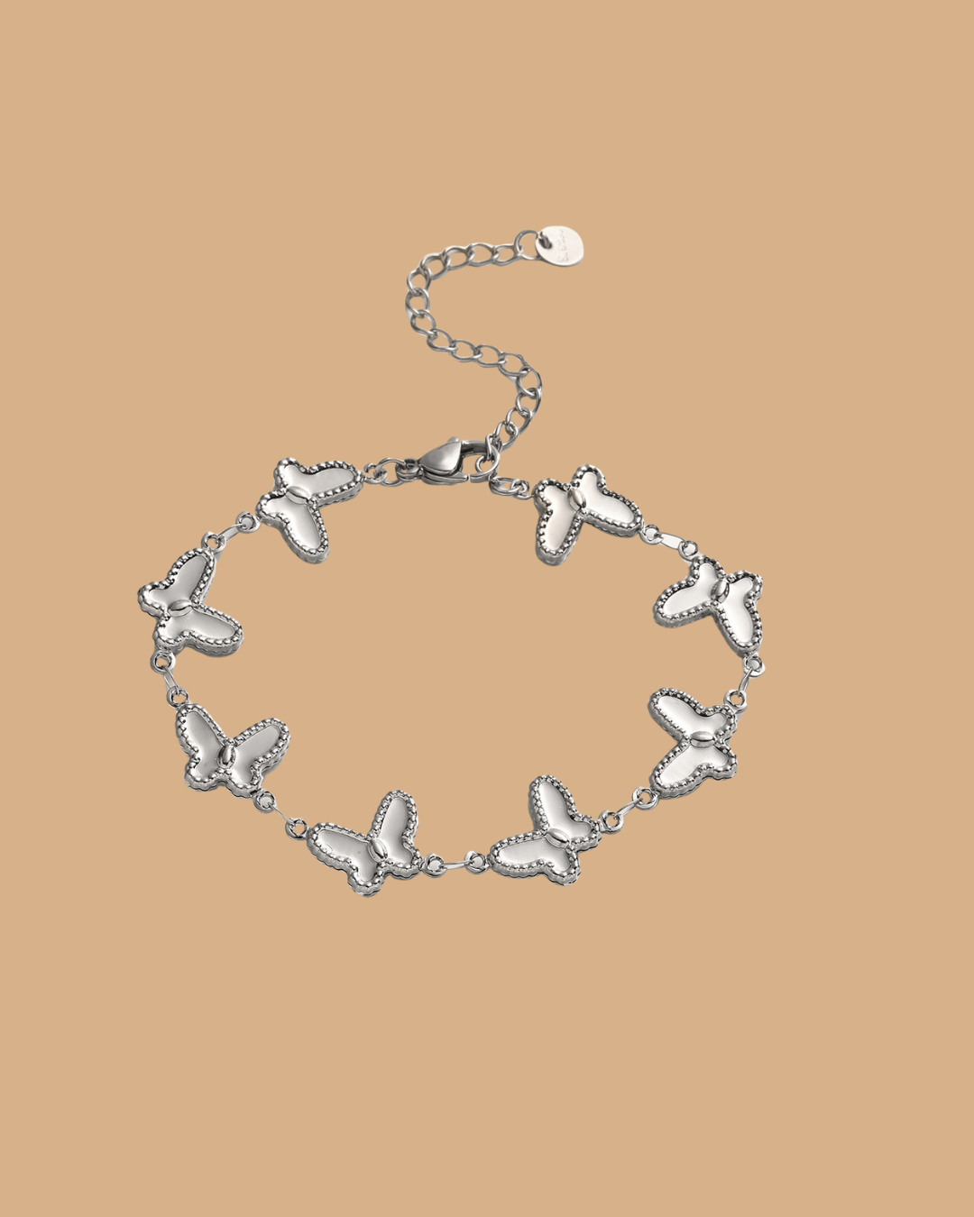 Butterfly Link Bracelet ( Gold & Silver )