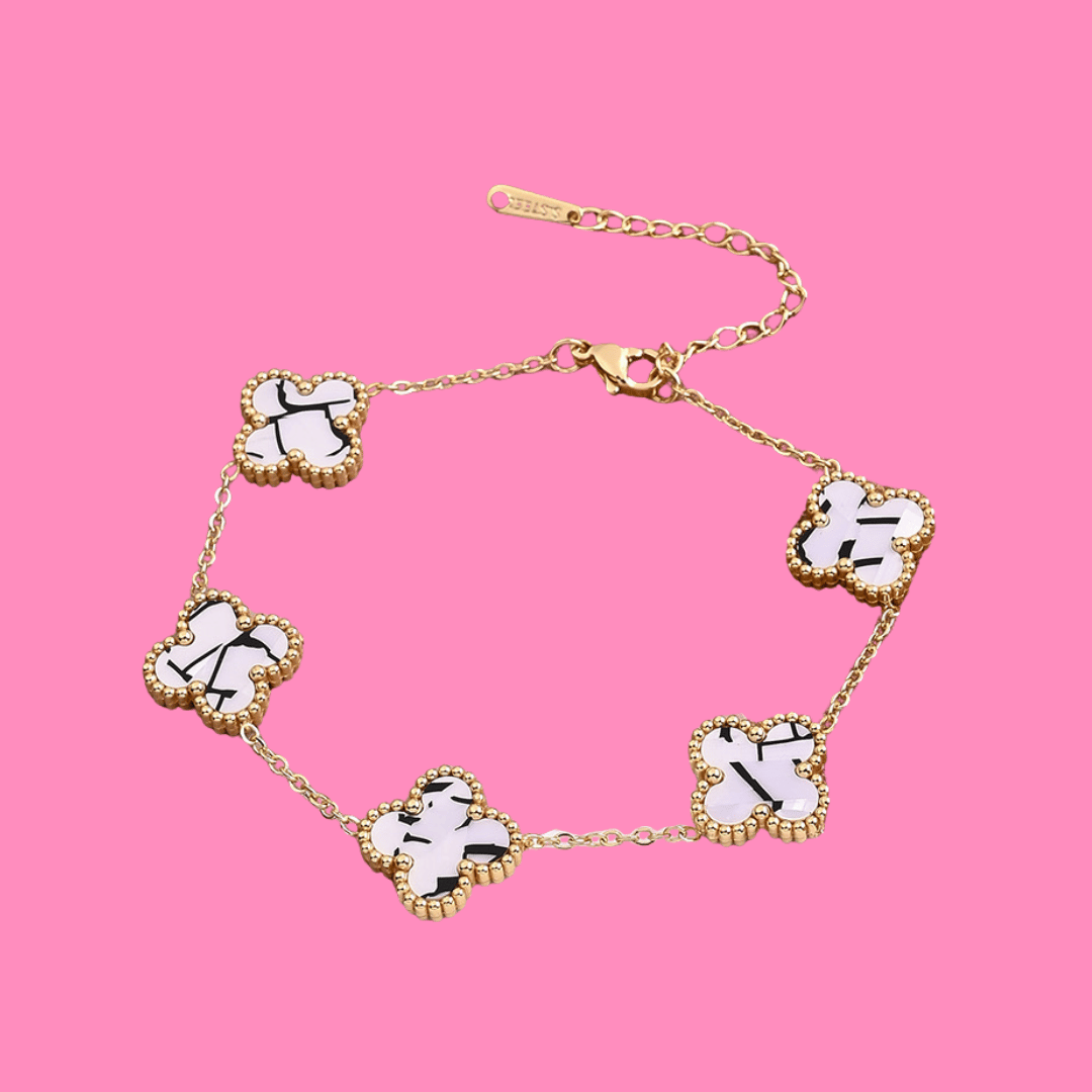 Tie Dye Lucky Charm Bracelet