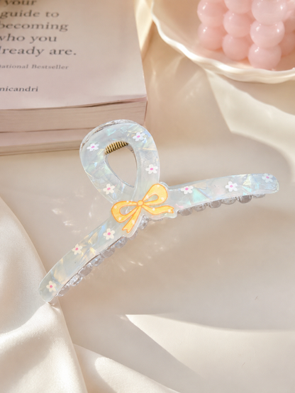 Pastel Bow Hair Claw Clip Collection