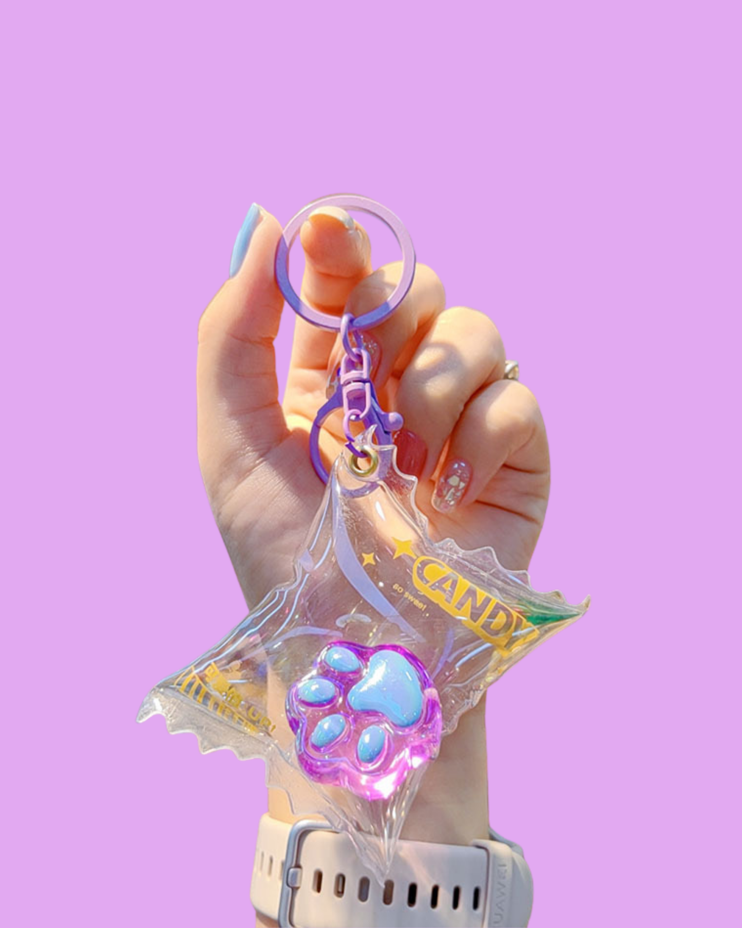 Paw Candy Bag Charms  ( 5 Colors )