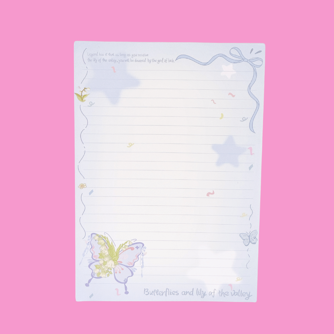 Butterfly Notepads ( Full size )