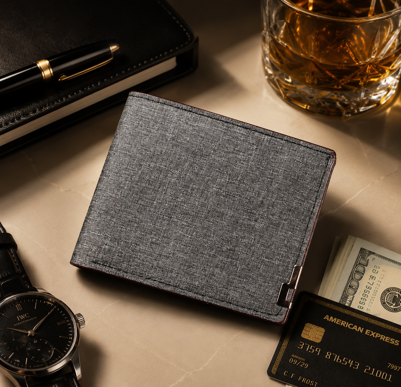 Slim Carry Men's Wallet ( 2 colors available)