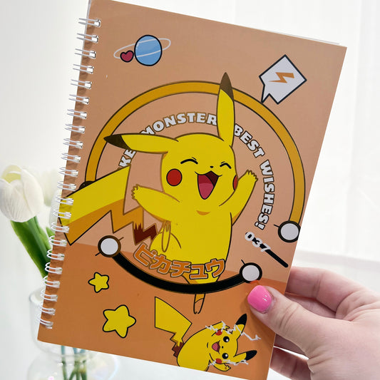 POKEMON NOTEBOOKS  ( 4 STYLE AVAILABLE )