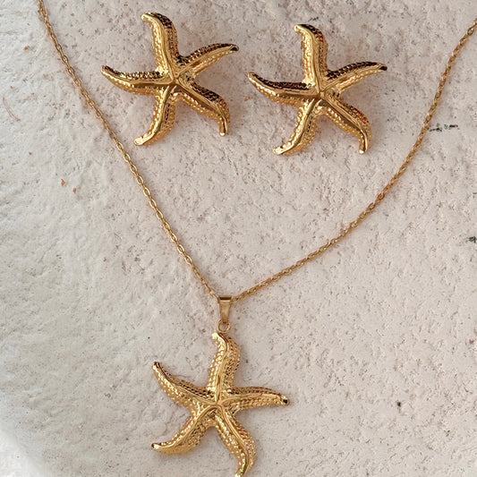 Seaside Treasure Necklace & Earrings