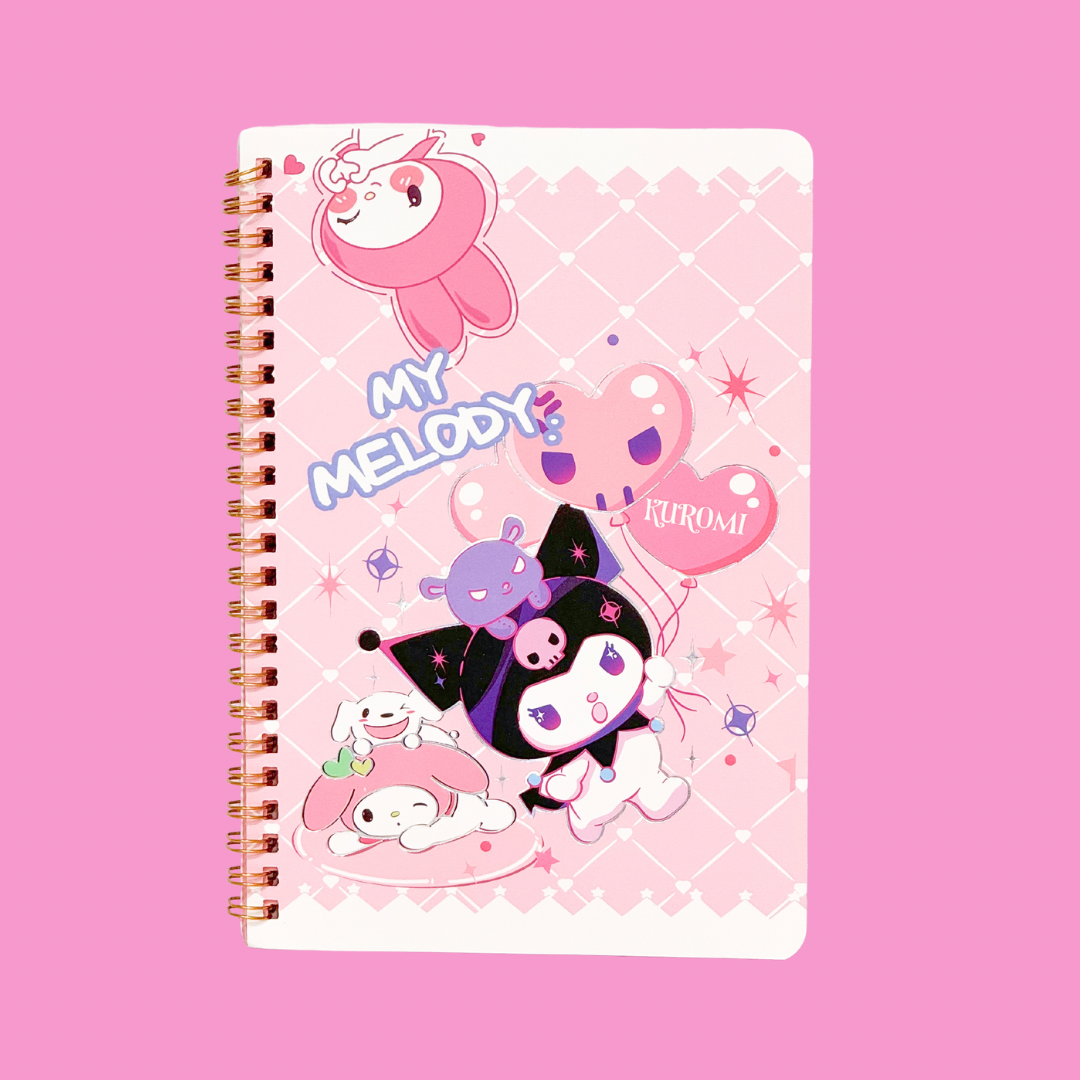 Kuromi Notebooks ( 4 styles available )