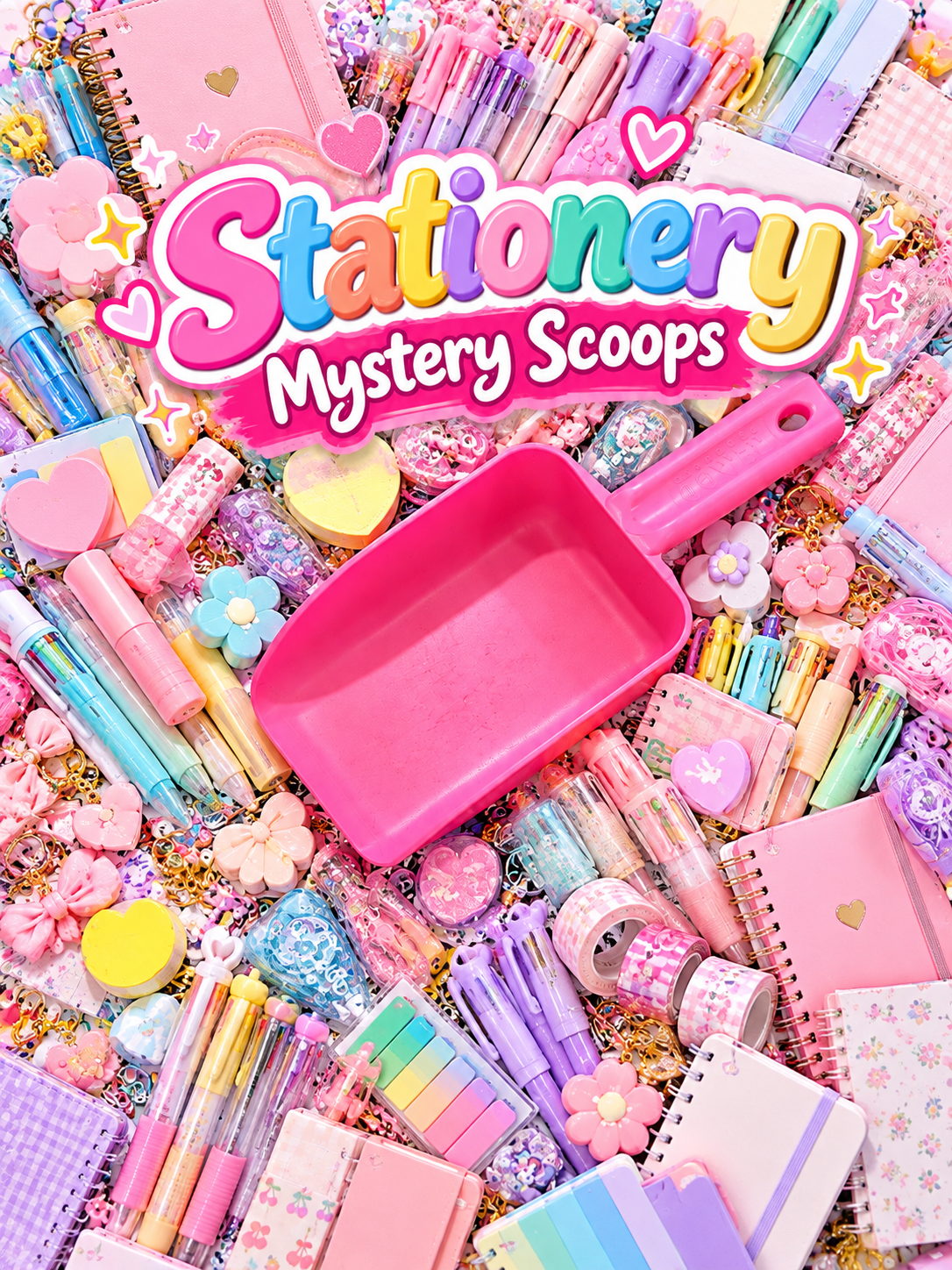 🎀 PRE-ORDER SPECIAL: 20% OFF | Stationery Mystery Scoops ✏️✨