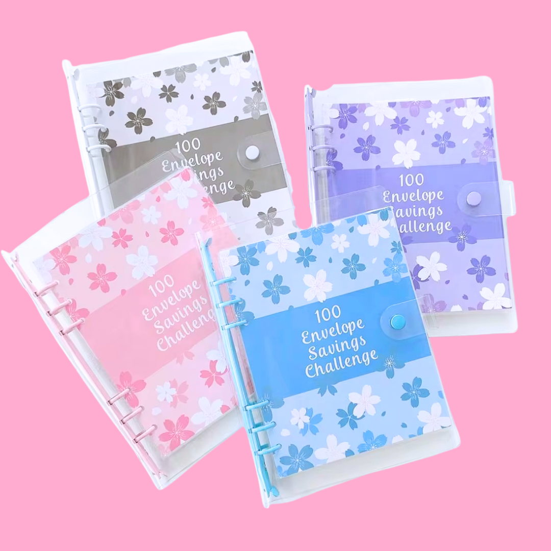 100 Envelope Savings Challenge Binders