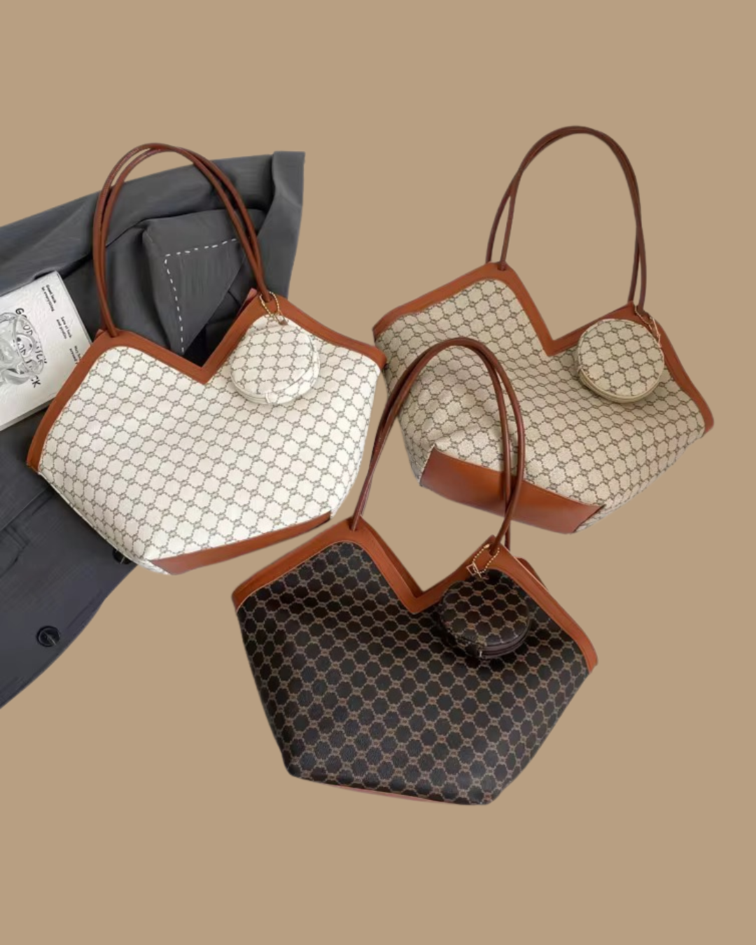 Chevron Carryall Tote Bag