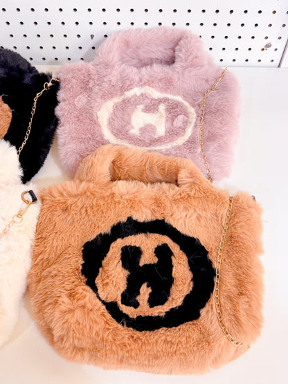 Hannah Fuzzy Purse