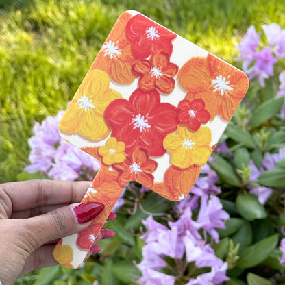 Bloom flower Mirrors ( Small Size )