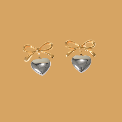 Bowtied Love Earrings