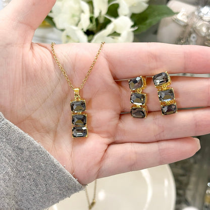 Princess Necklace & Earrings Set