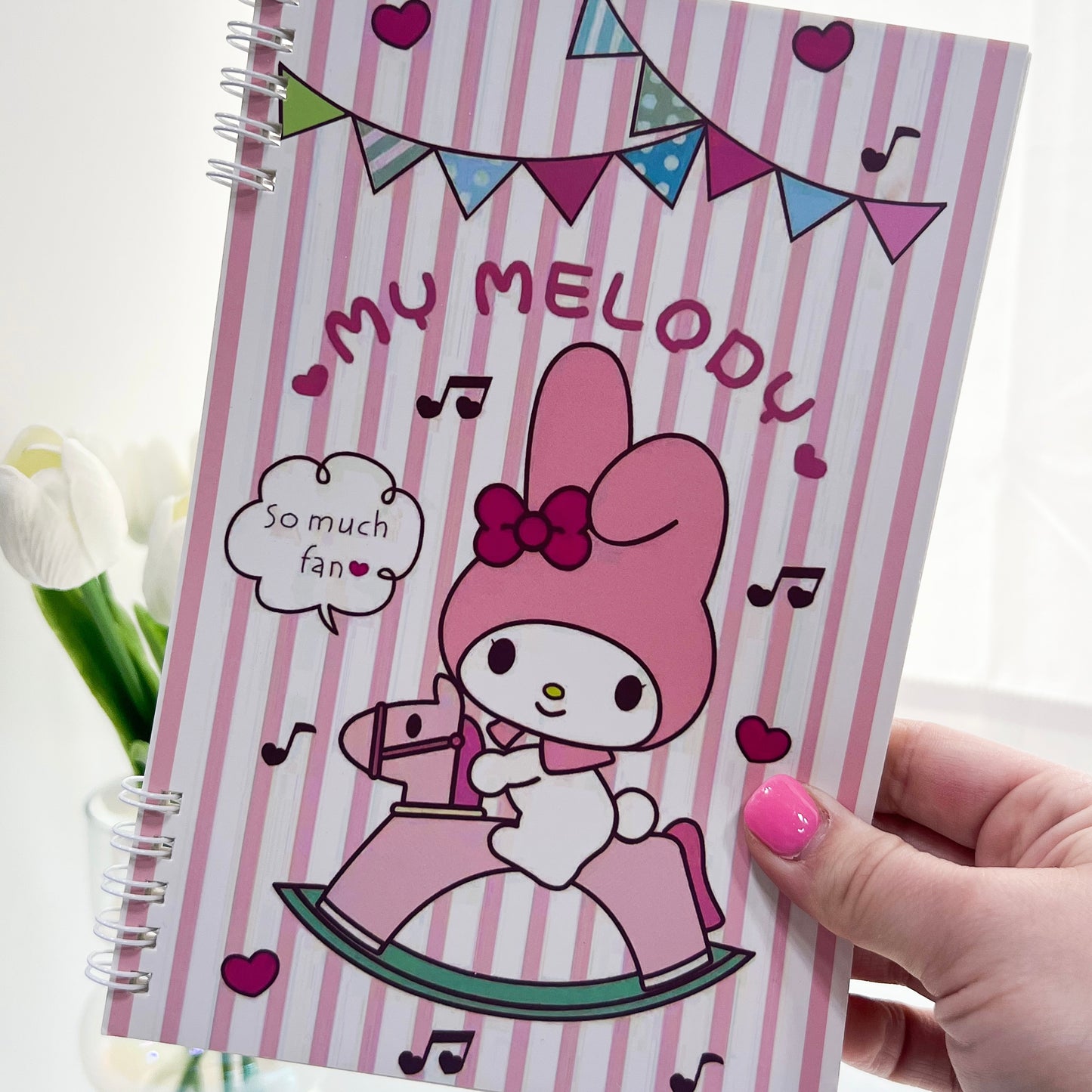 MY MELODY NOTEBOOKS  ( 4 STYLE AVAILABLE )