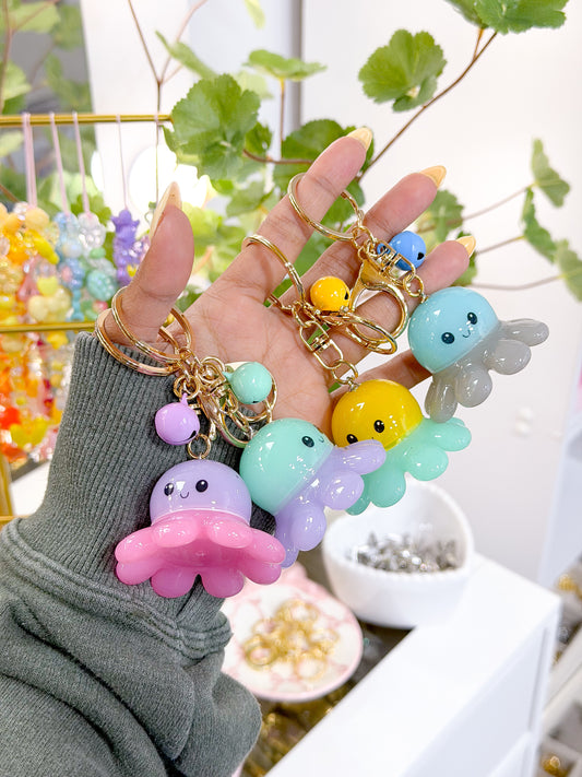 Glow Baby Octopus Charm