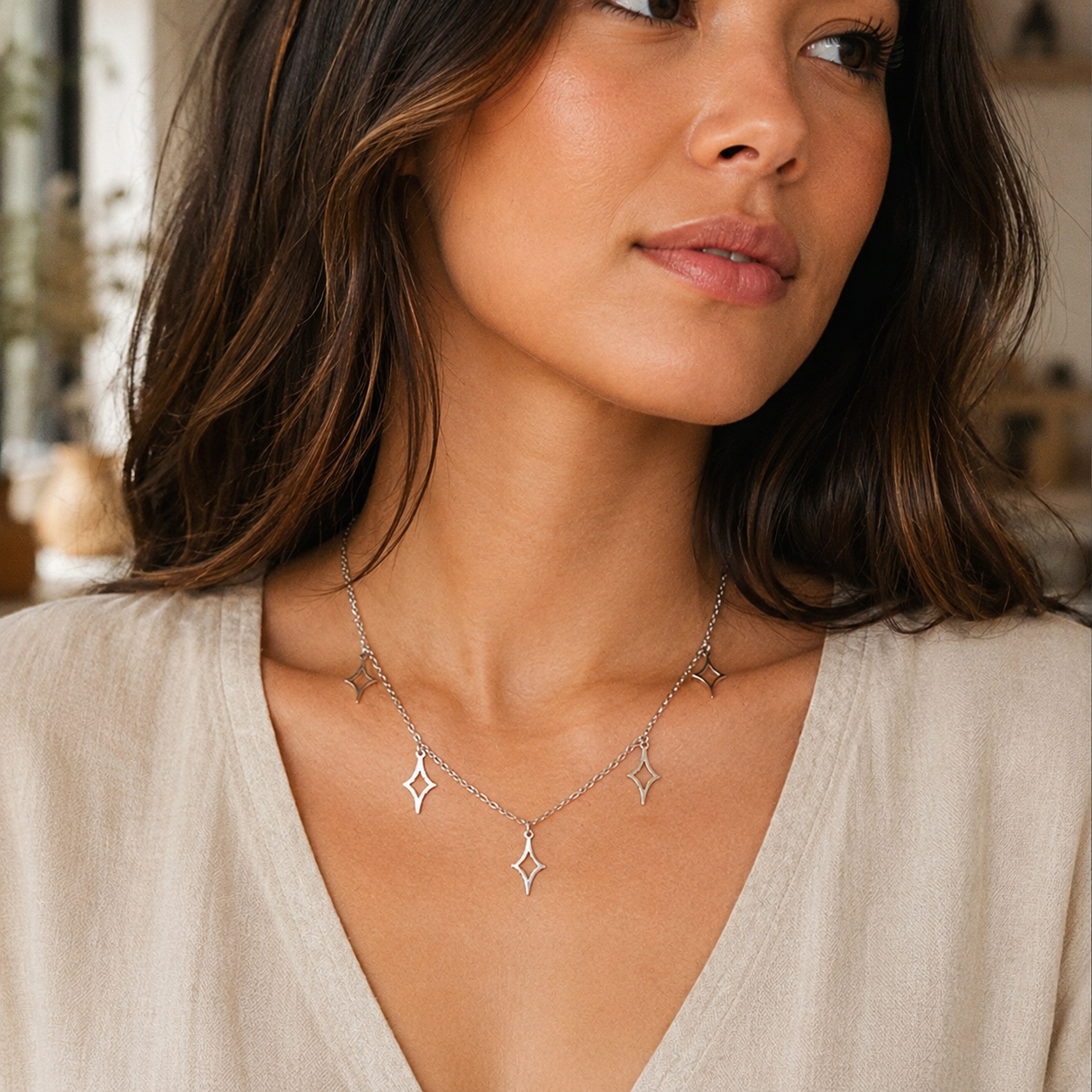 Dainty Star Charm Necklace