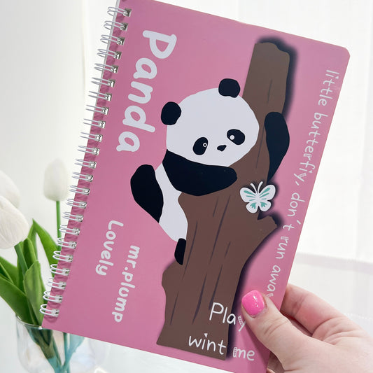 PANDA NOTEBOOKS  ( 4 STYLE AVAILABLE )