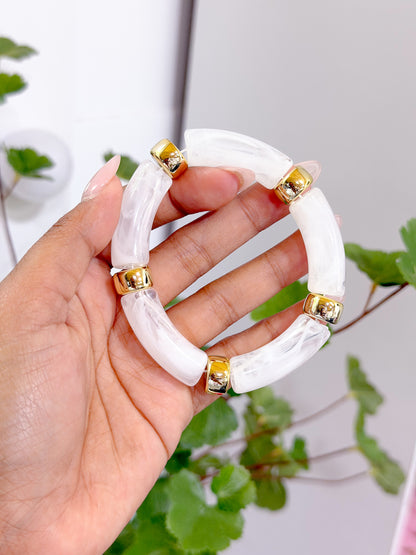 Ivory Sand Beaded Bracelets