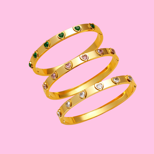 Lila Bangle Bracelet