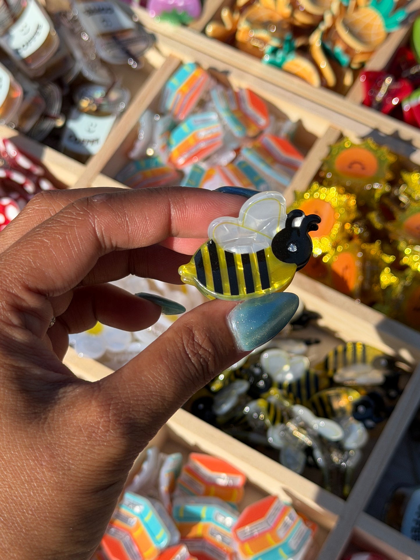 Mini Novelty Hair Claw Clips