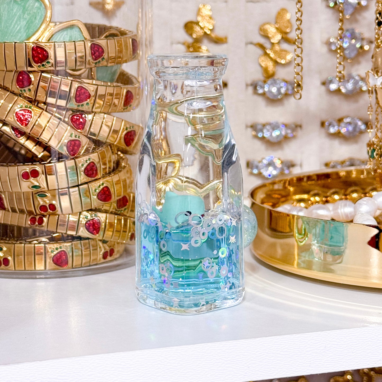 Whale Milk Bottle Charms