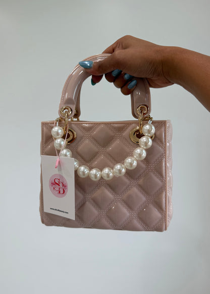 Pearl Handle Jelly Purse