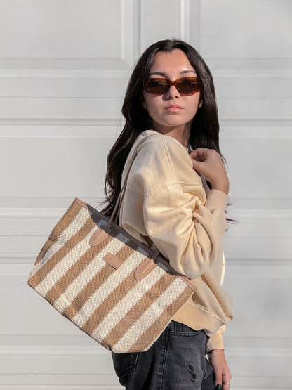 The Classic Stripe Bag