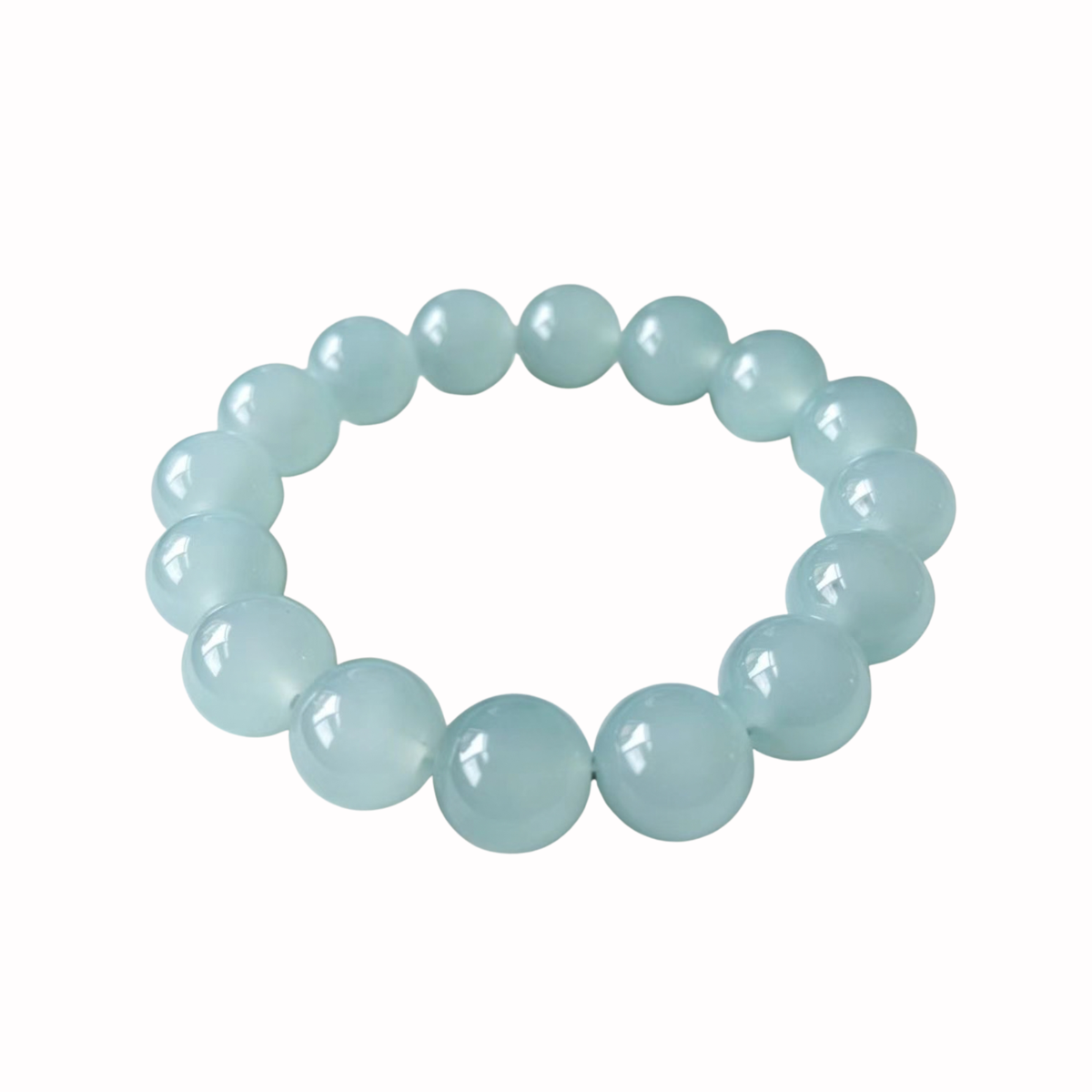 Glass Beaded Stretch Bracelet
