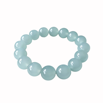 Glass Beaded Stretch Bracelet