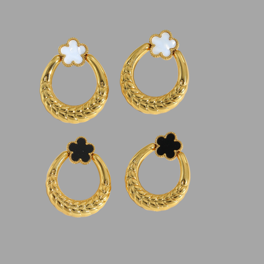 Luxe Clover Earrings