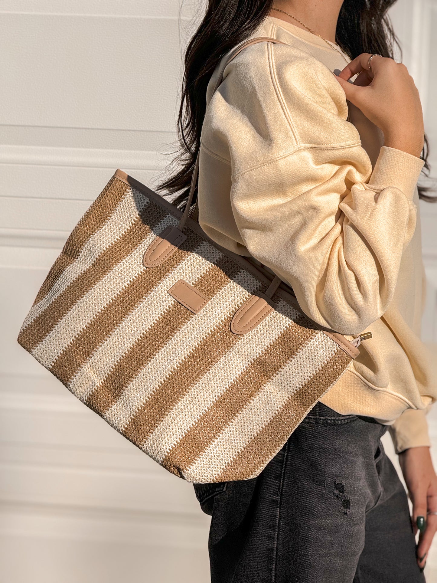 The Classic Stripe Bag