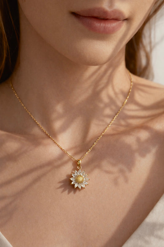 Sunflower Sunshine Necklace ☀️