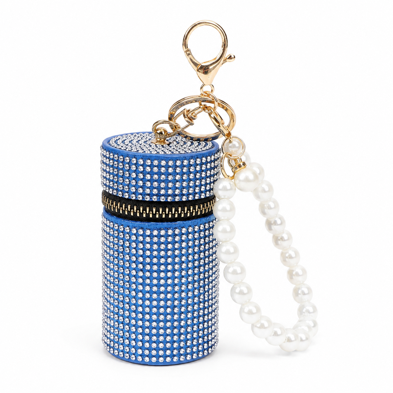 Glitzy Clip-On Bag Charm