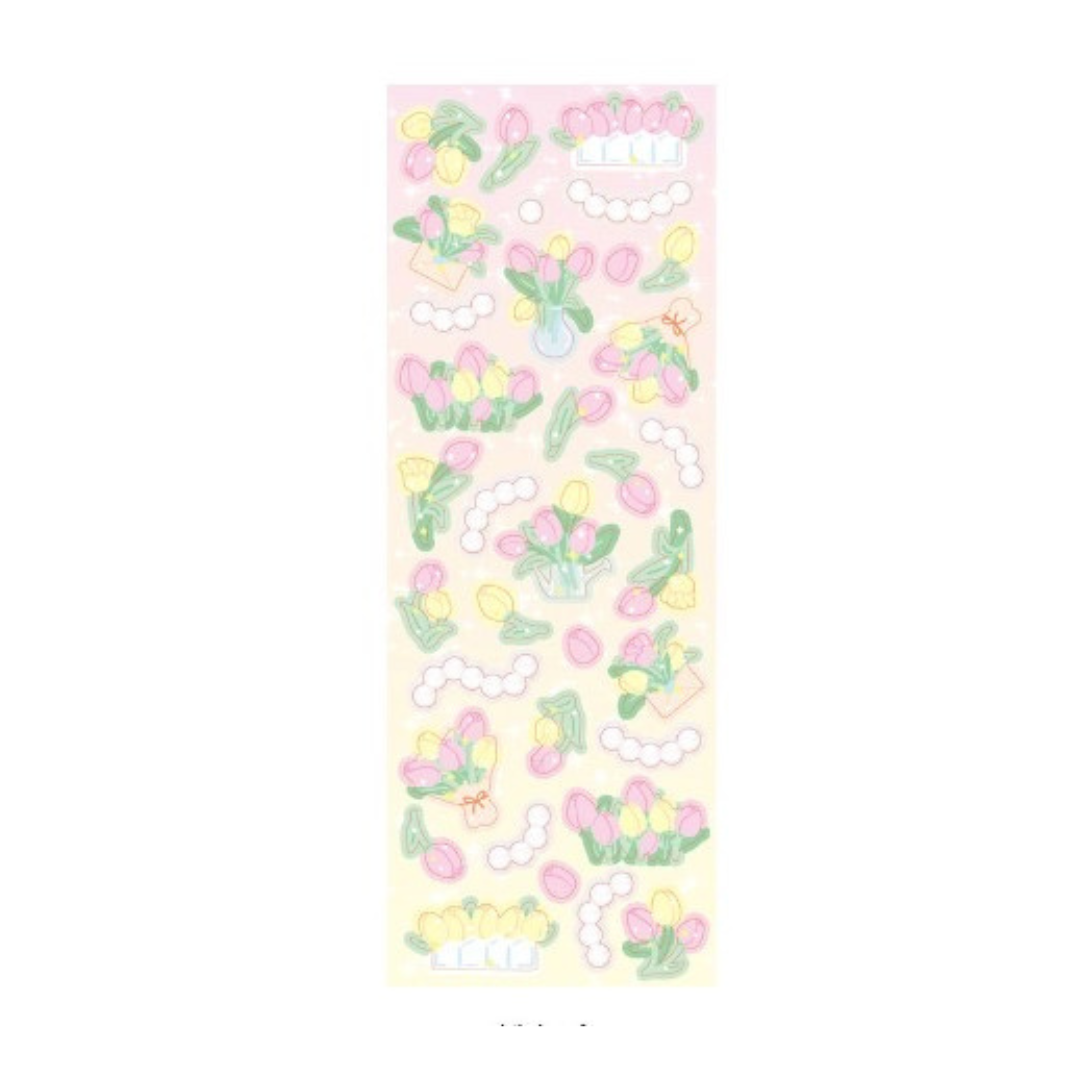 Tulip Stickers ( 4 styles available )