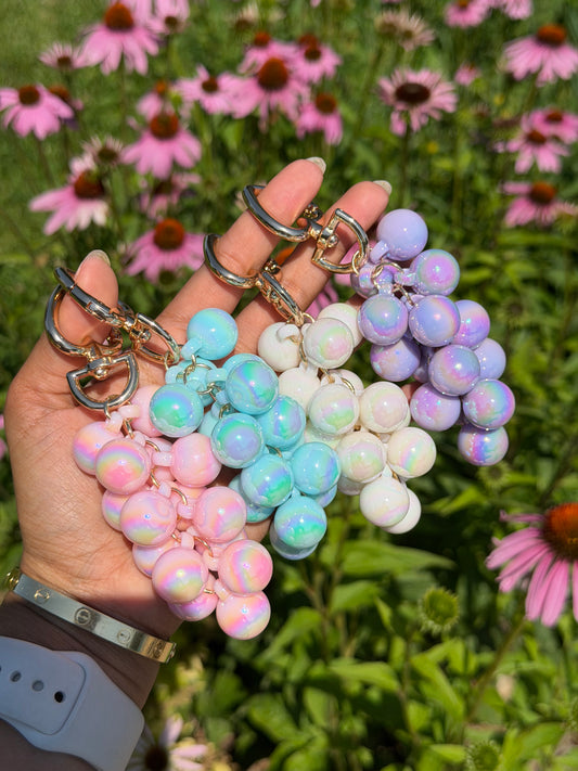 Fidget Grape Bag Charm ( 12 colors available )