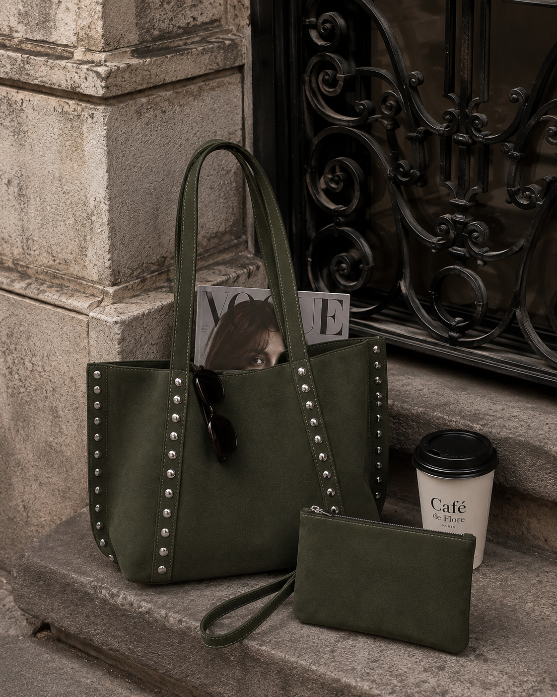 Autumn Velvet Tote Bag Set | PRE-ORDER