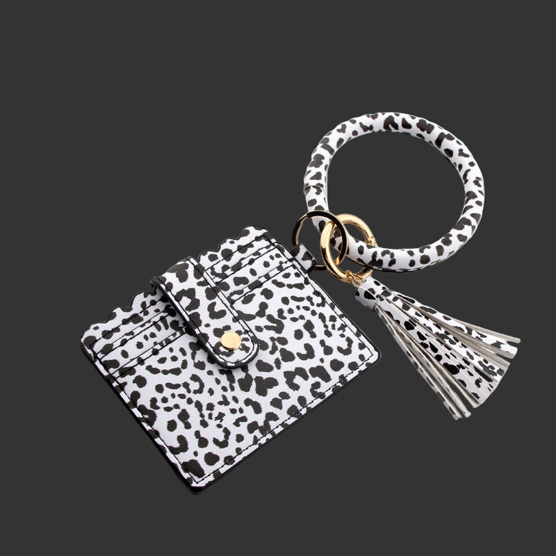 Dalmatian Wristlet Card Wallet