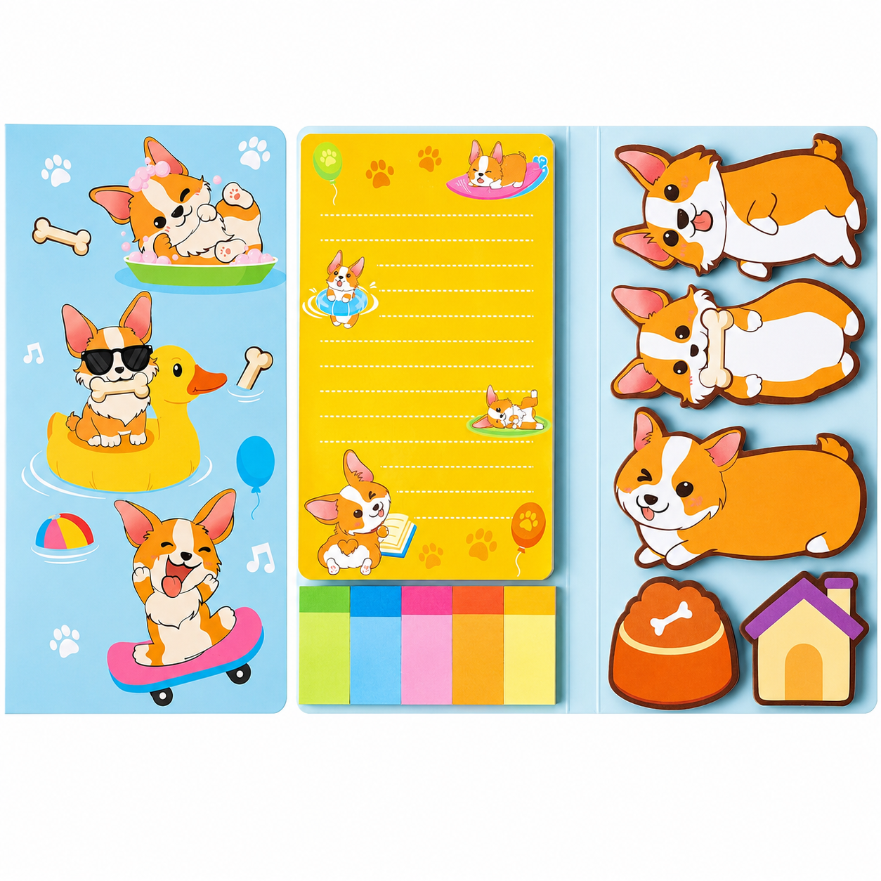 New Foldable Sticky Notepads ( 8 Styles available )