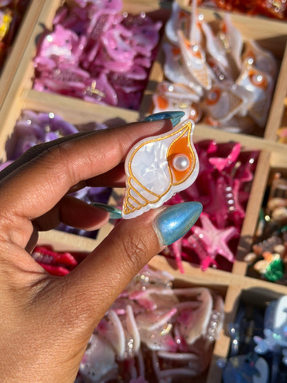 Mini Sea Life 🧜‍♀️✨ Hair Clips