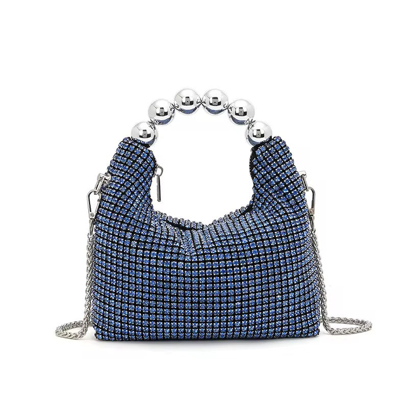 Evening Crystal Chain Bag