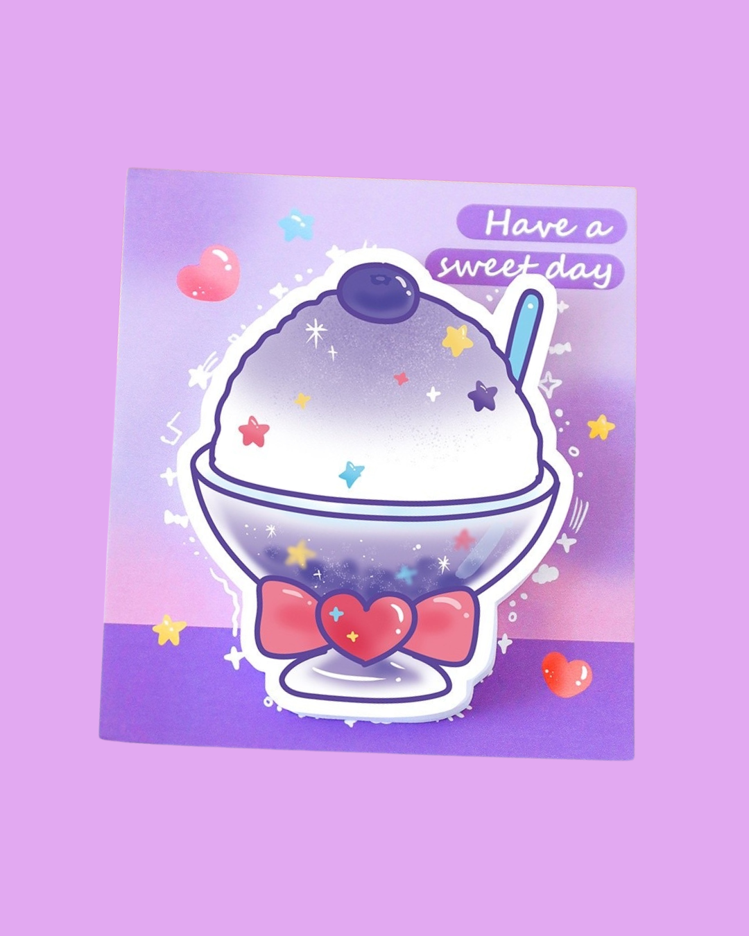 Cute Dessert Sticky Memo Pads – Kawaii Food Shaped Notes, 30 Sheets