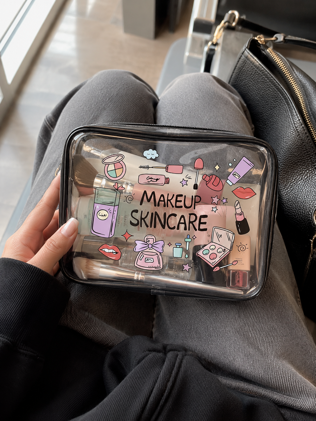 Transparent Makeup Organizer Pouch