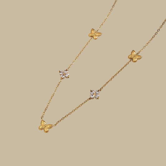 Butterfly Trail Necklace