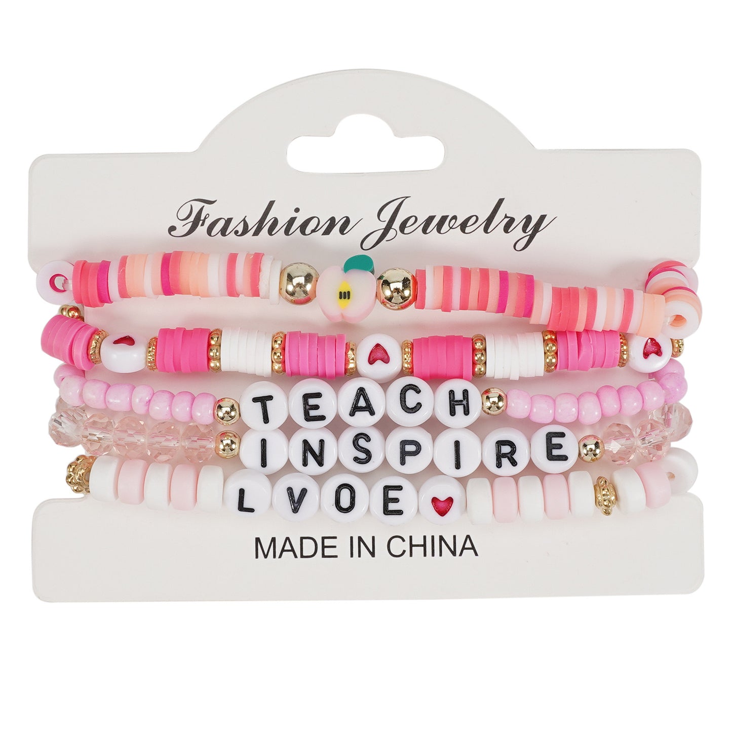 Teacher Layered Bracelets ( 3 colors available )