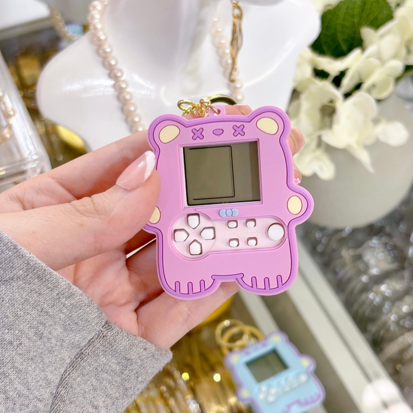 Mini Bear Game Keychain