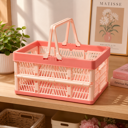 Fold & Go Market Basket ( 3 colors available )