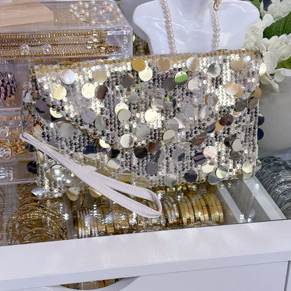 Sequin Clutch Purse