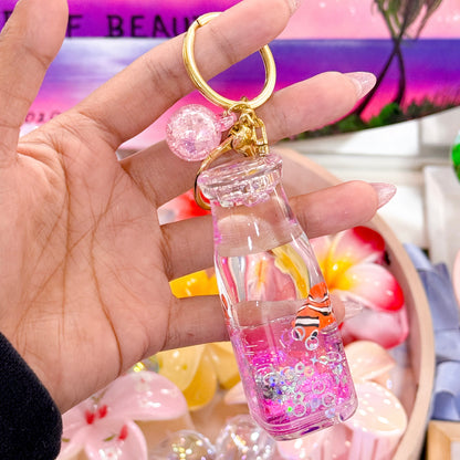Clown Fish Milk Bottle Charms
