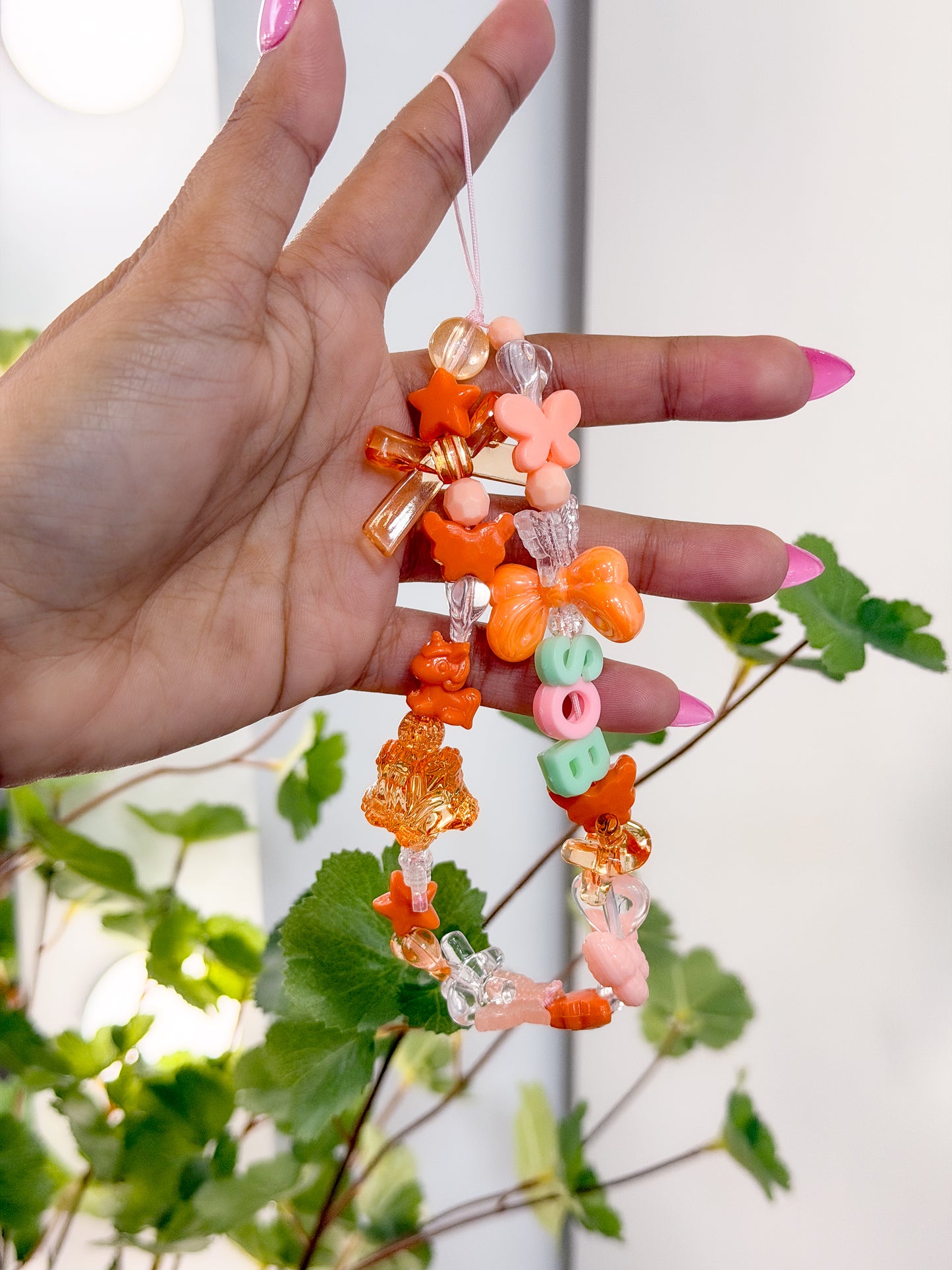 SOB Handmade Beaded Phone Charms ( 5 Colors )